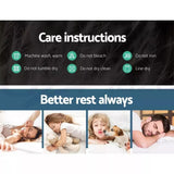 Luxury 5CM Pillowtop Mattress Topper Mat