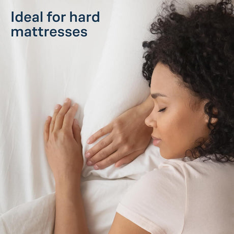 Allure Luxury Bamboo Charcoal Pillowtop Mattress Topper — Single, Hypoallergenic — Allure Home Collections