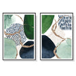 Abstract — Floating Frame 2-Panel Canvas Set — Allure Home Collections
