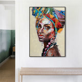 African Women — Framed Portrait Canvas Set — Allure Home Collections