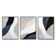Abstract — Framed Canvas Set with Floating Effect — Allure Home Collections