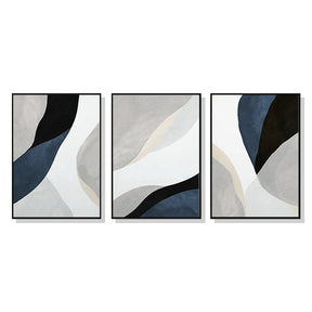 Krakow abstract floating framed canvas wall art