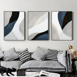 Abstract — Framed Canvas Set with Floating Effect — Allure Home Collections