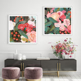 Eucalyptus Bouquet — 2-Panel Framed Canvas Set — Allure Home Collections