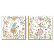 Floral Birds — Australian-Made Canvas Print for Living Rooms — Allure Home Collections