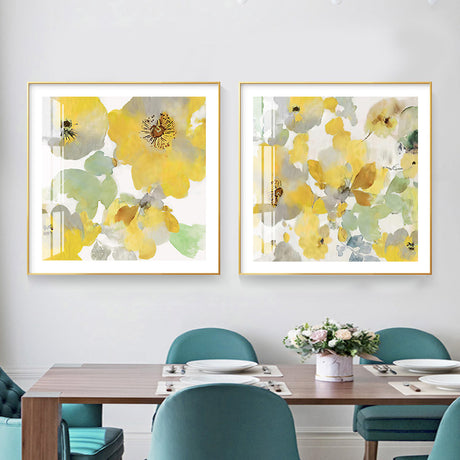 American Style Floral — Modern Decorative Canvas Print — Allure Home Collections