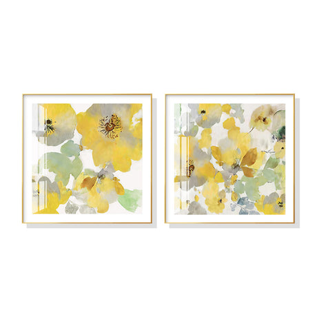 American Style Floral — Modern Decorative Canvas Print — Allure Home Collections