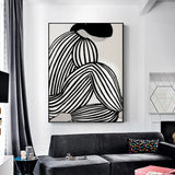 Suresnes Figure Framed Canvas, 50 x 70cm