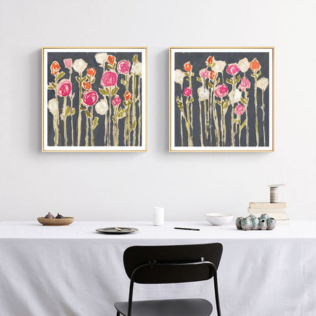 Laurels and Lollies — 2-Panel Framed Canvas Set — Allure Home Collections