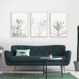 Lavender and Eucalyptus — Wood-Framed 3-Panel Canvas Set — Allure Home Collections