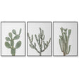 Desert — Framed 3-Panel Canvas Set, Melbourne Hand-Framed — Allure Home Collections