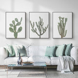 Desert — Framed 3-Panel Canvas Set, Melbourne Hand-Framed — Allure Home Collections