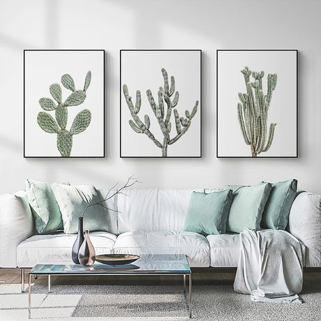 Desert — Framed 3-Panel Canvas Set, Melbourne Hand-Framed — Allure Home Collections