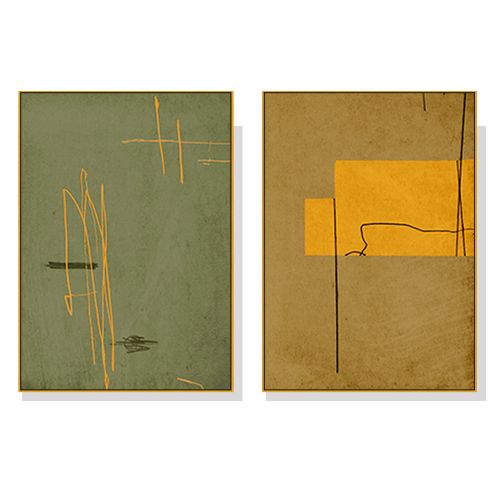 United Study — Framed Canvas Artwork — Allure Home Collections