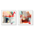 Abstract Colourful Garden — Canvas Print — Allure Home Collections