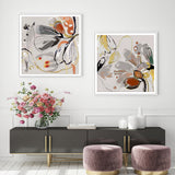 Blooming Spring Floral — Framed Canvas Print — Allure Home Collections