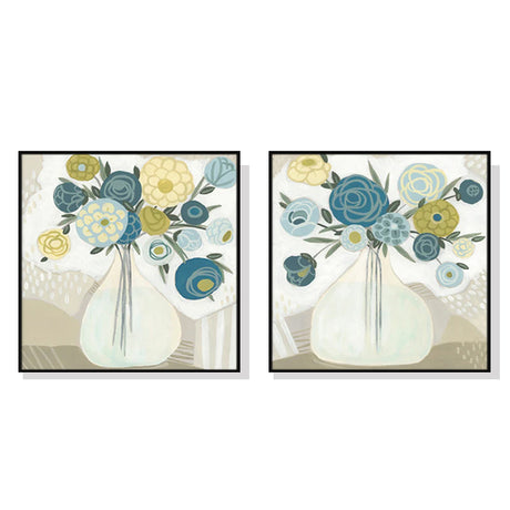 Bouquet — Framed Canvas Print for Living Room and Bedroom — Allure Home Collections
