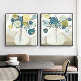 Bouquet — Framed Canvas Print for Living Room and Bedroom — Allure Home Collections