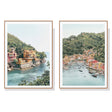 Italy Coast — 2-Panel Canvas Set, Australian-Made — Allure Home Collections