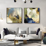 Abstract Contemporary — Multi-Panel Floating Frame Canvas Set — Allure Home Collections