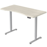 FORTIA Electric Sit-Stand Desk 150 x 68cm White or White Oak — Allure Home Collections