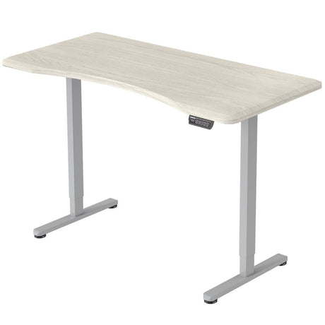 FORTIA Electric Sit-Stand Desk 150 x 68cm White or White Oak — Allure Home Collections
