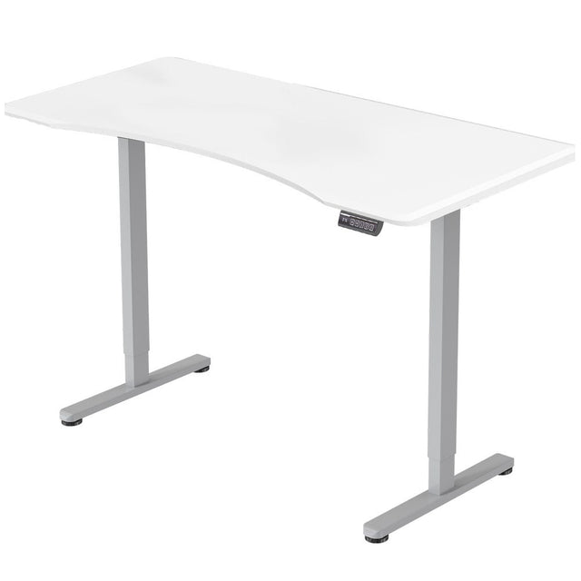 FORTIA Electric Sit-Stand Desk 150 x 68cm White or White Oak — Allure Home Collections