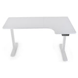 FORTIA Dual Motor Adjustable L-Shaped Desk