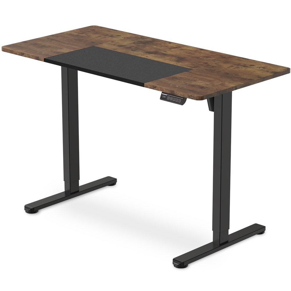 Fadden Electric Standing Desk, Walnut 120cm
