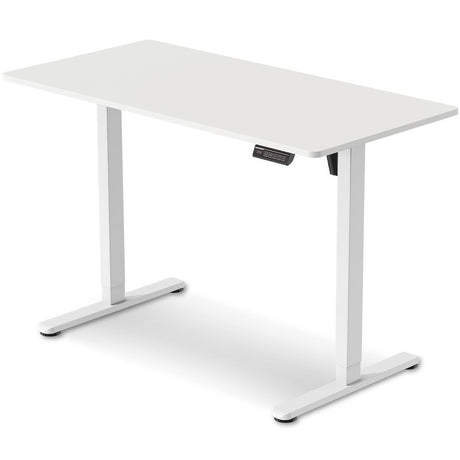 Phillip Electric Standing Desk, White 120cm