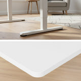 Phillip Electric Standing Desk, White 120cm