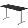 FORTIA Electric Sit-Stand Desk White Oak or Black — Allure Home Collections