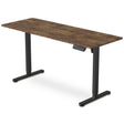 Casey Electric Standing Desk, Walnut 160cm