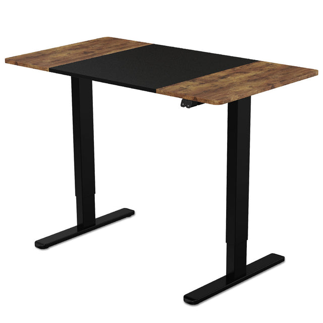 FORTIA Motorised Sit-Stand Desk 120 x 60cm Black or White — Allure Home Collections