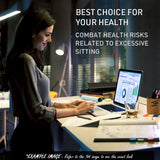 FORTIA Motorised Sit-Stand Desk 120 x 60cm Black or White — Allure Home Collections