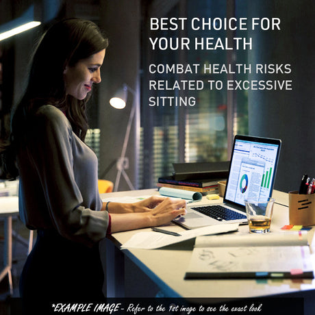 FORTIA Motorised Sit-Stand Desk 120 x 60cm Black or White — Allure Home Collections