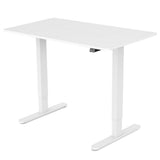 FORTIA Motorised Sit-Stand Desk 120 x 60cm Black or White — Allure Home Collections