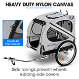 Waregem Pet and Cargo Bike Trailer, 40kg, Grey