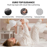 Kingston Slumber Luxury 7-Zone Natural Latex Euro Top Pocket Spring Mattress — Allure Home Collections