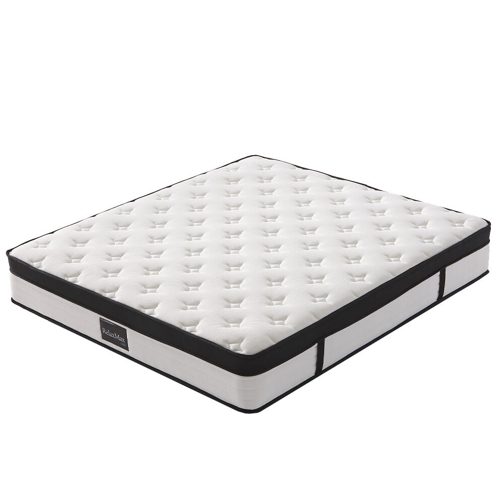 Kingston Slumber RelaxMax 31cm Euro Top 5-Zone Pocket Spring Mattress — OEKO-TEX Knitted — Allure Home Collections