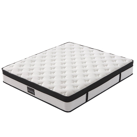 Kingston Slumber RelaxMax 31cm Euro Top 5-Zone Pocket Spring Mattress — OEKO-TEX Knitted — Allure Home Collections