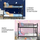 Bevagna Single Bunk Bed, Dark Grey