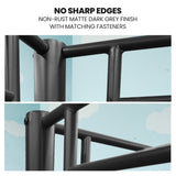 Kingston Slumber 2in1 metal bunk showing modular conversion to two single beds — Allure Home Collections