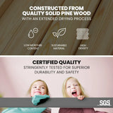 Montefalco Single Bunk Bed, Grey