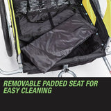 Deinze Convertible Kids Bike Trailer and Jogger