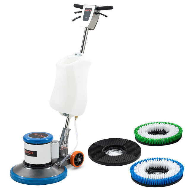 Commercial 17 inch orbital floor scrubber and polisher, view 1