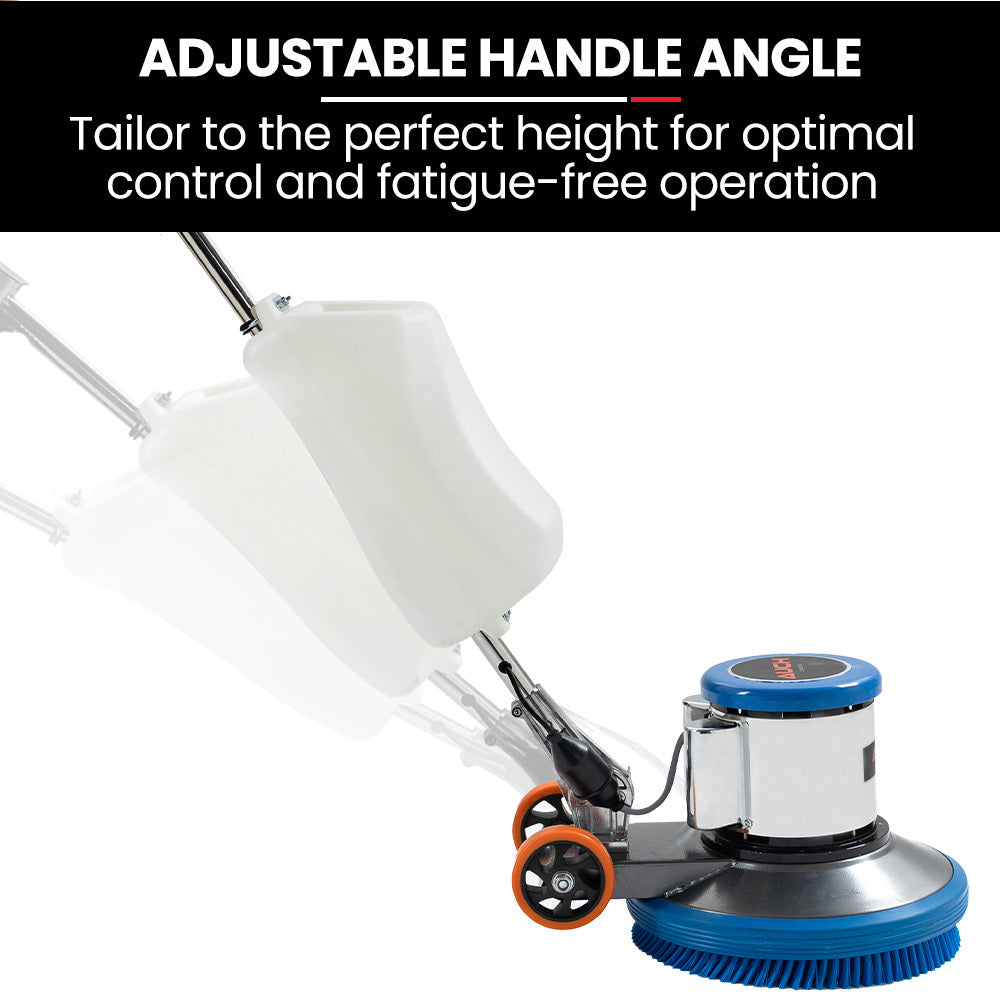Commercial 17 inch orbital floor scrubber and polisher, view 9
