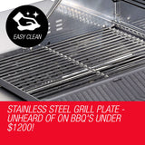 Walpole 5 Burner Gas BBQ, view 3