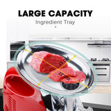Kibbe maker attachment included with the electric meat grinder