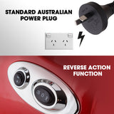Electric meat grinder shown disassembled for washing